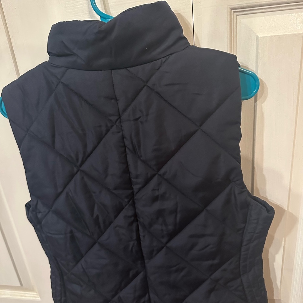 Black Quilted Vest